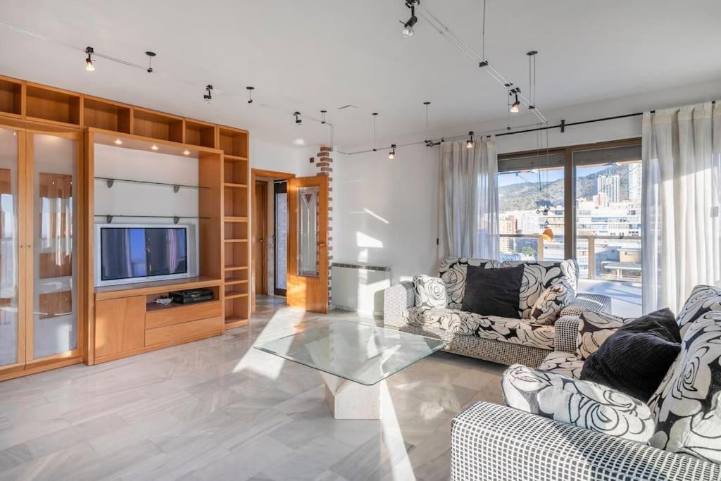 베니돔 Atico Con Gran Terraza 아파트 외부 사진